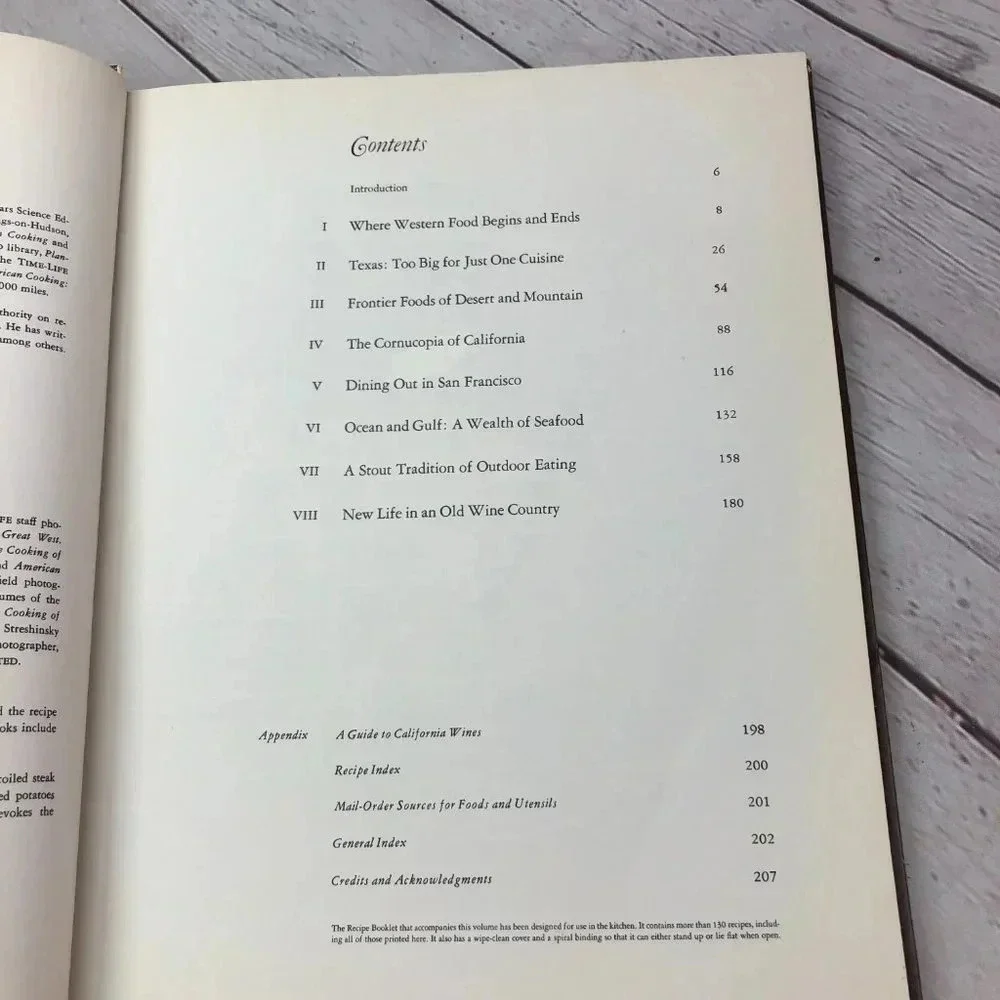 1971 vintage Time life Foods of the World AMERICAN COOKING Cookbook